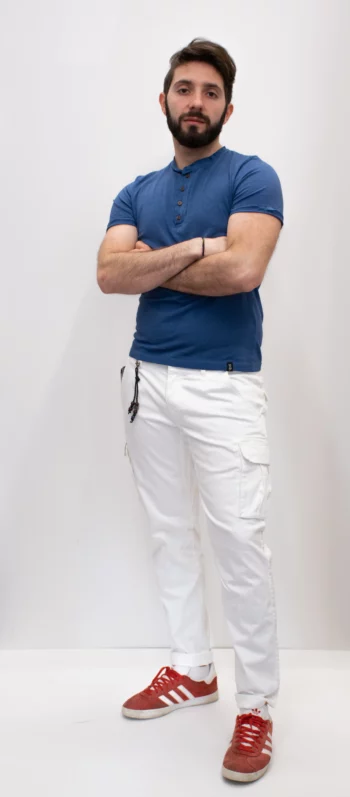 Pantalone cargo uomo YES ZEE